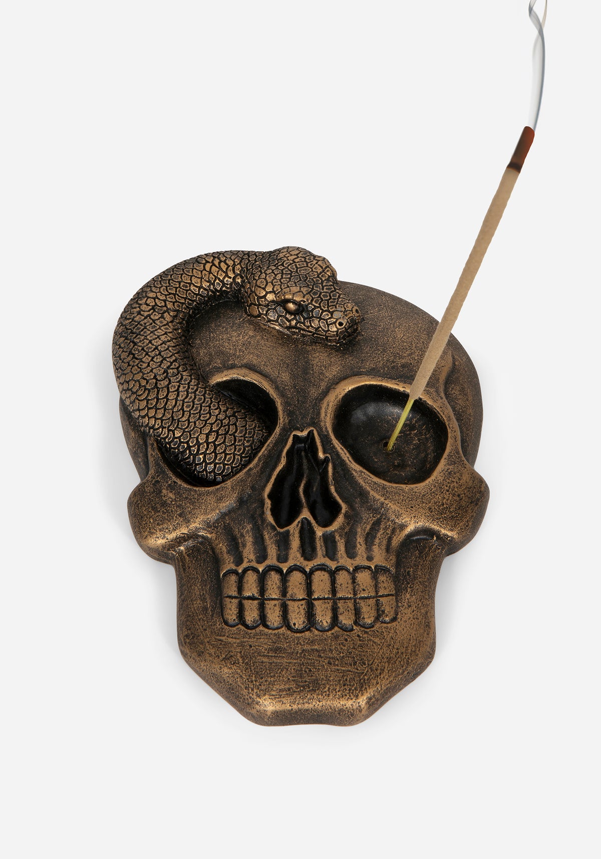 Ophion Skull Incense Holder
