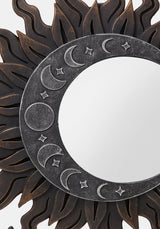 Geralum Celestial Round Mirror