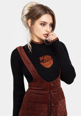 Foxfire Embroidered Knit Jumper