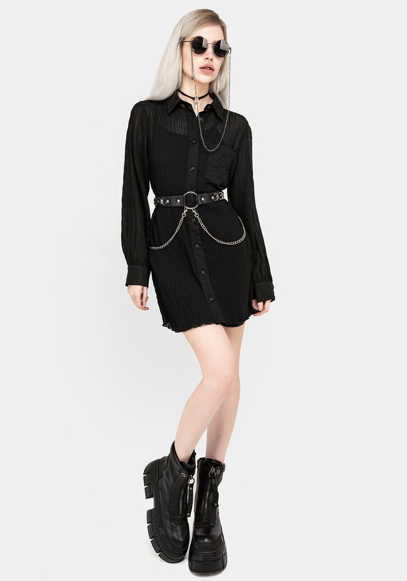 Obscura Mini Shirt Dress