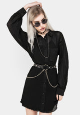 Obscura Mini Shirt Dress