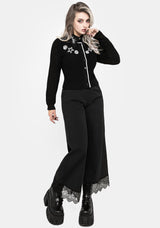 Pentagram Embroidered Cardigan