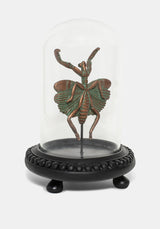 Nerissa Bug In Jar - Bronze & Green