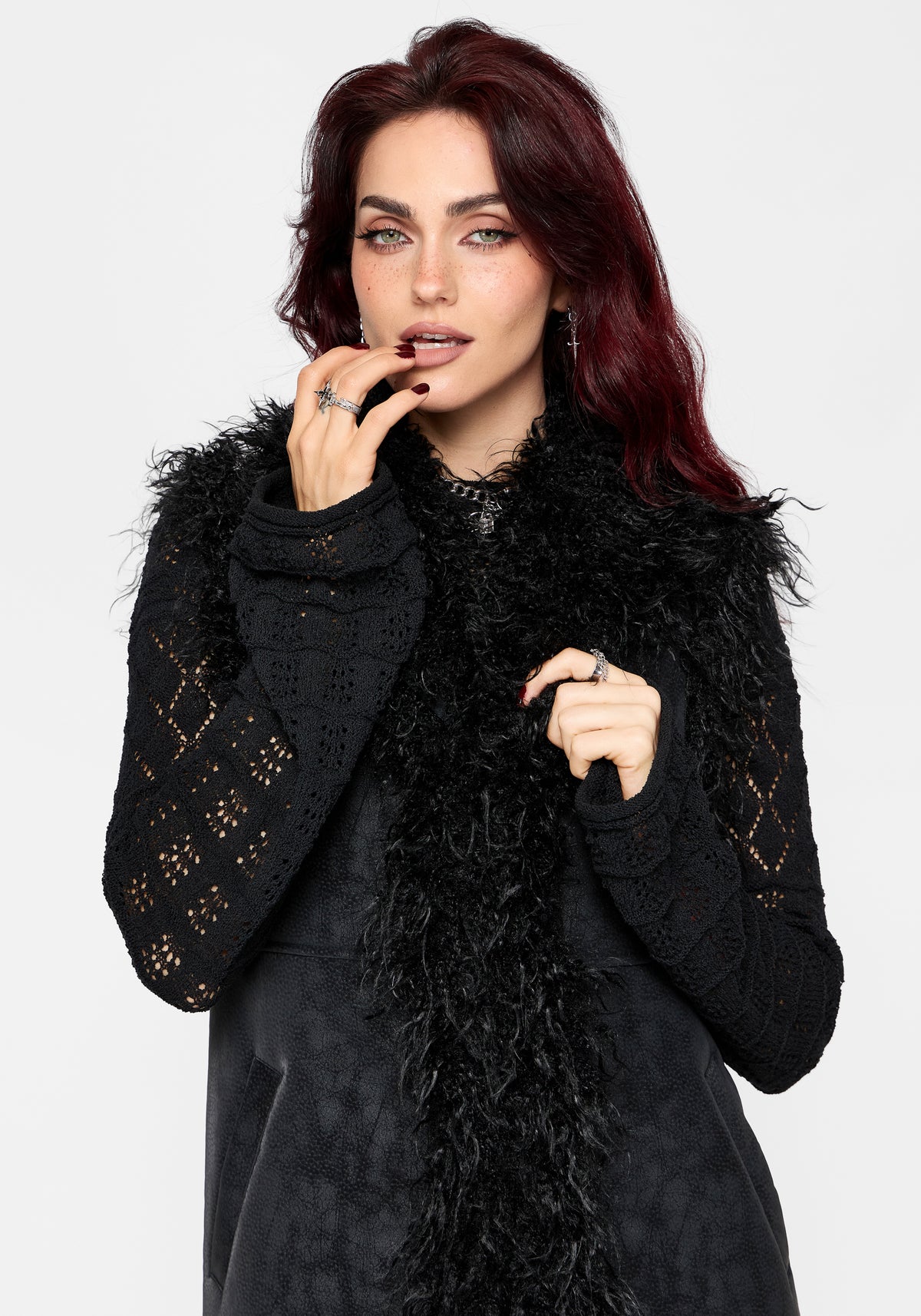Hexweave Embroidered Longline Gilet