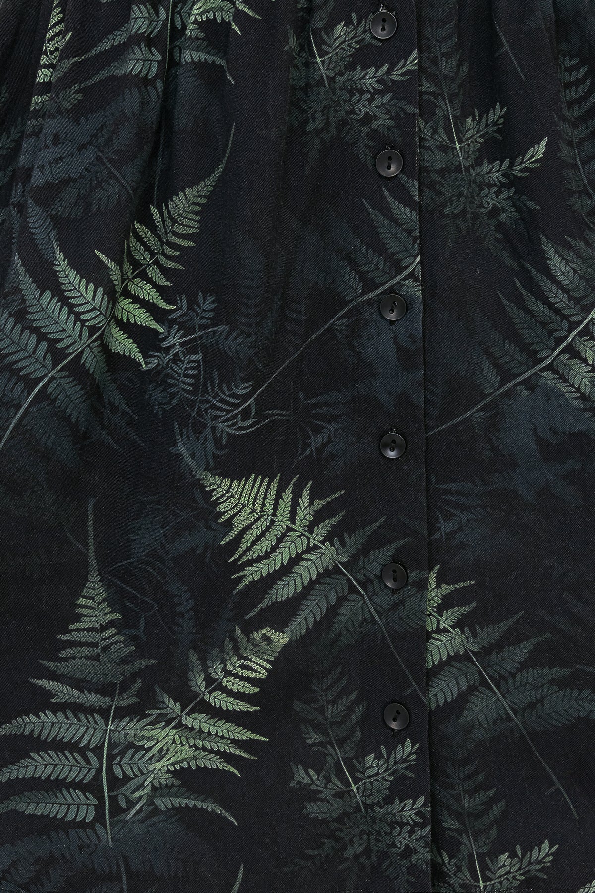Fernery Button Up Corset Mini Dress