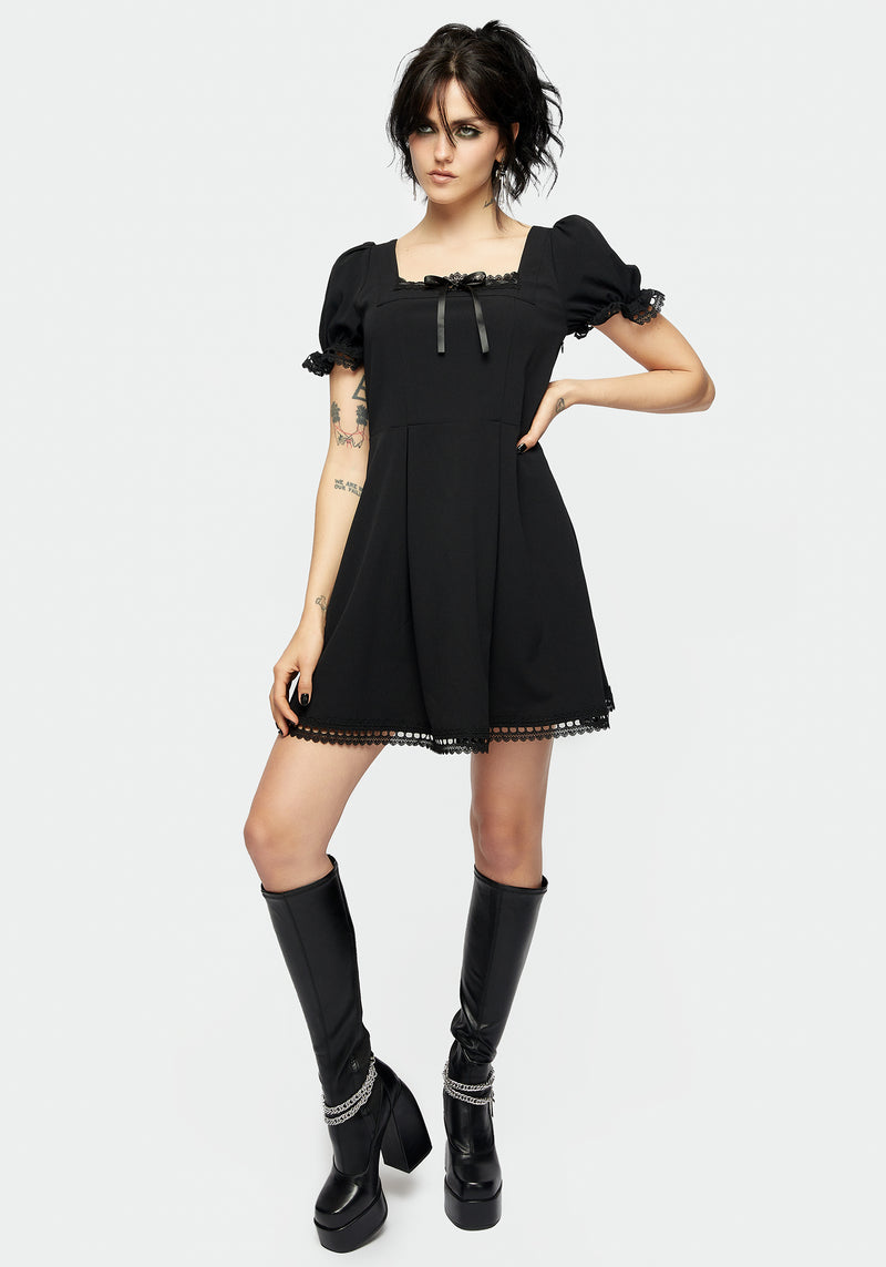 Misery Square Neck Mini Dress