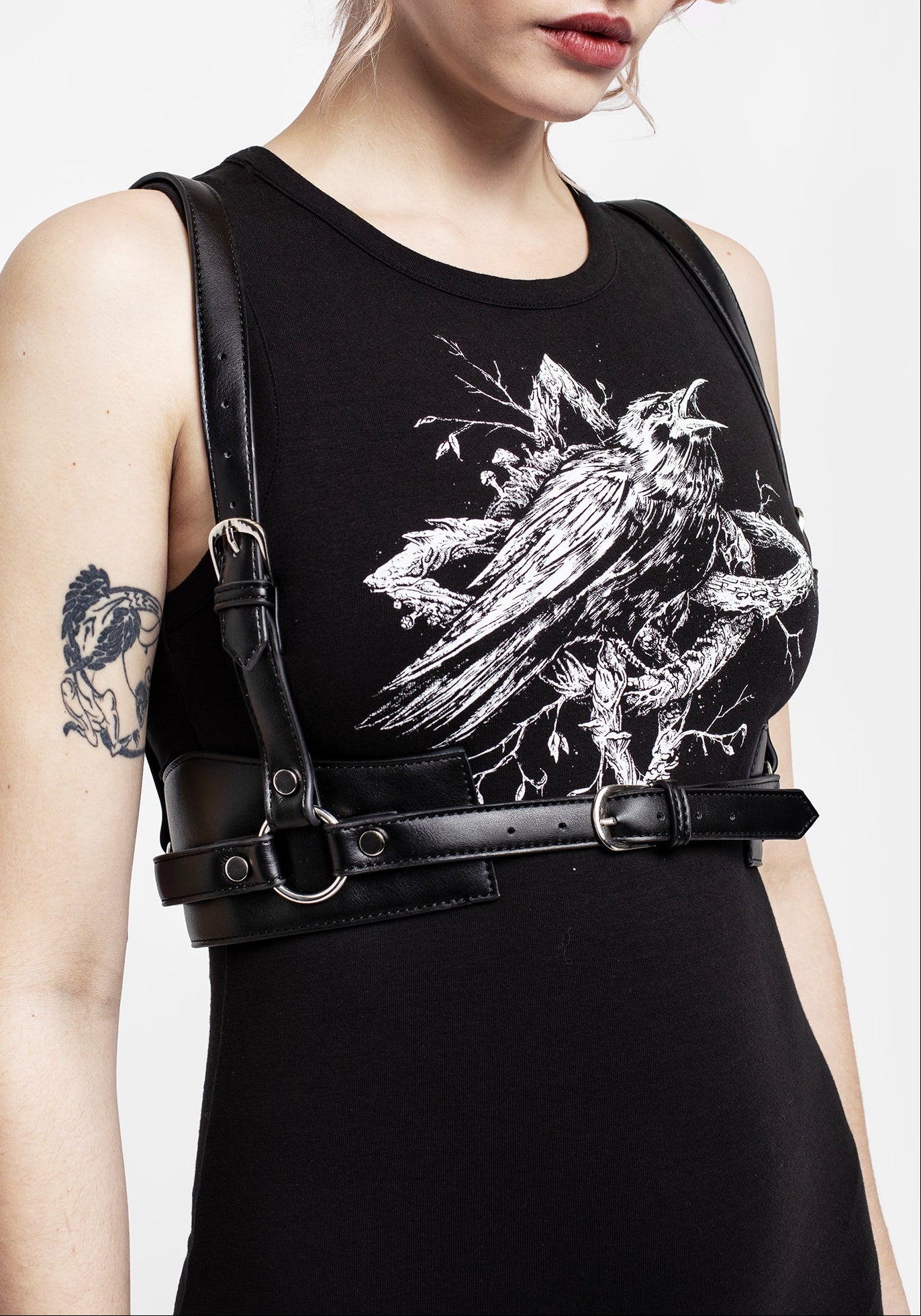 Maeve Western Antique Silver Harness