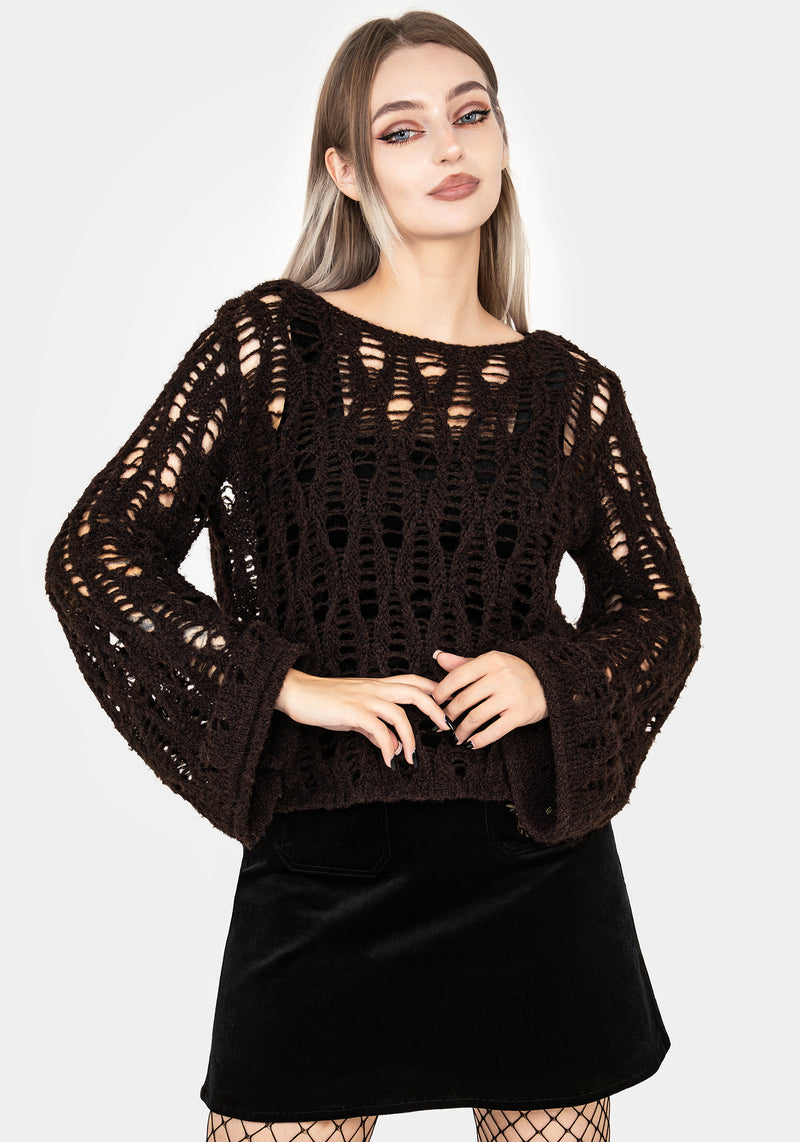 Ameila Pointelle Jumper