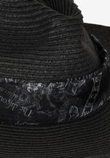 Maleficarum Tie Detail Sun Hat