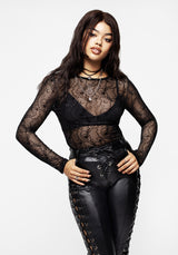 Unholy Velour Bralet