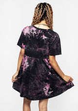 Misunderstood Tie Dye Mini Skater Dress