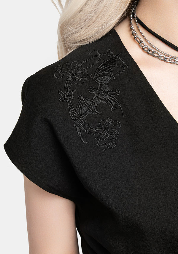 Vampyrum Embroidered Jumpsuit