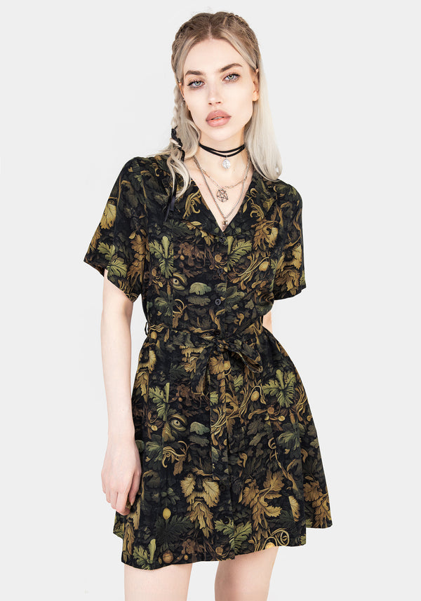 Rebirth Mini Shirt Dress