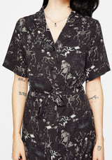 Melancholia Midi Shirt Dress