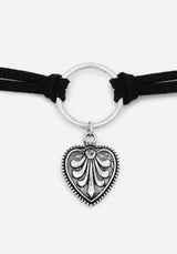 Deceiver Heart Layered Choker Necklace