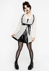 Villain Textured Blouse - White