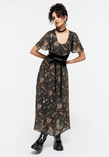 Ophelia Chiffon Midaxi Dress