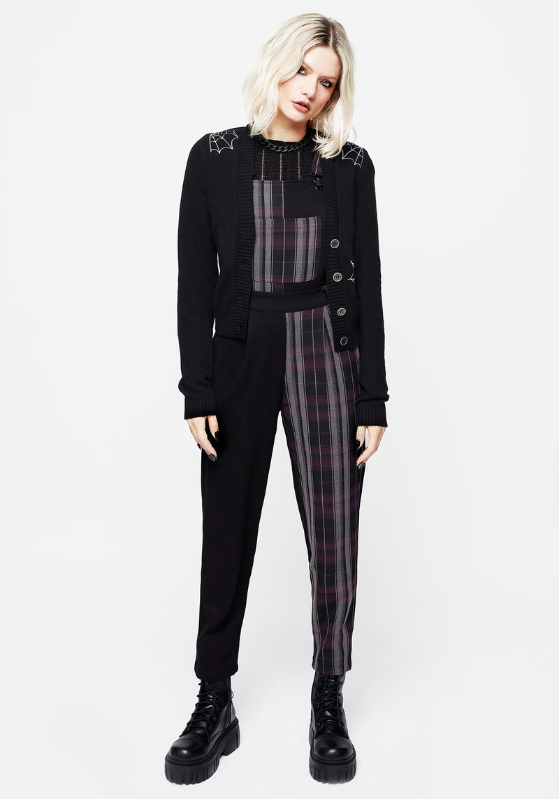 Gambit Spliced Check Dungarees