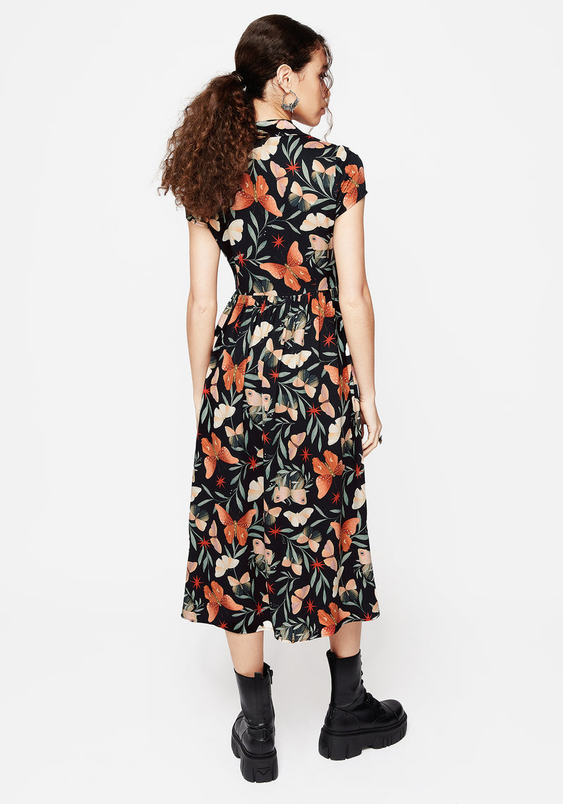 Mariposa Midi Shirt Dress