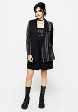 Gambit Spliced Check Blazer