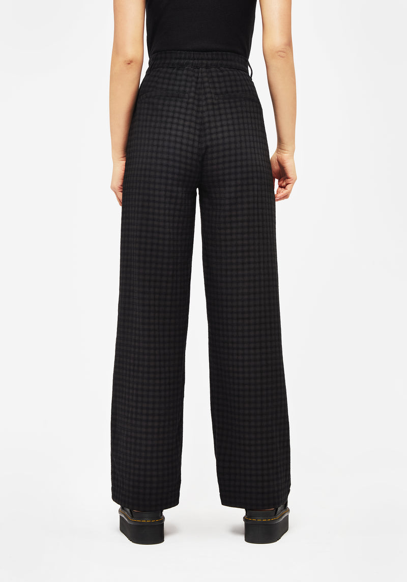 Ziggy Check Straight Leg Trousers