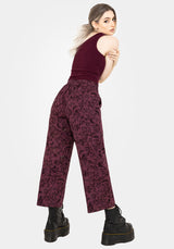 Morgana Cotton Broderie Tie Waist Culottes