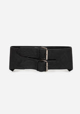 Apricity Paisley Debossed Waist Belt