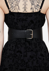 Chasm Oval Detail Waist Belt
