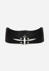 Chasm Oval Detail Waist Belt