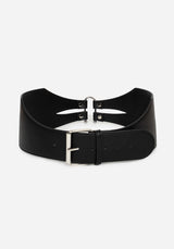 Chasm Oval Detail Waist Belt