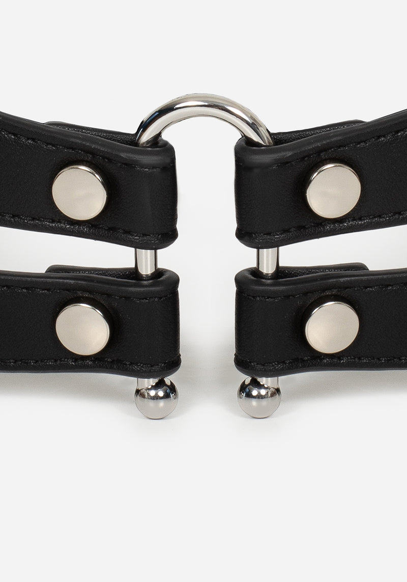 Chasm Oval Detail Waist Belt