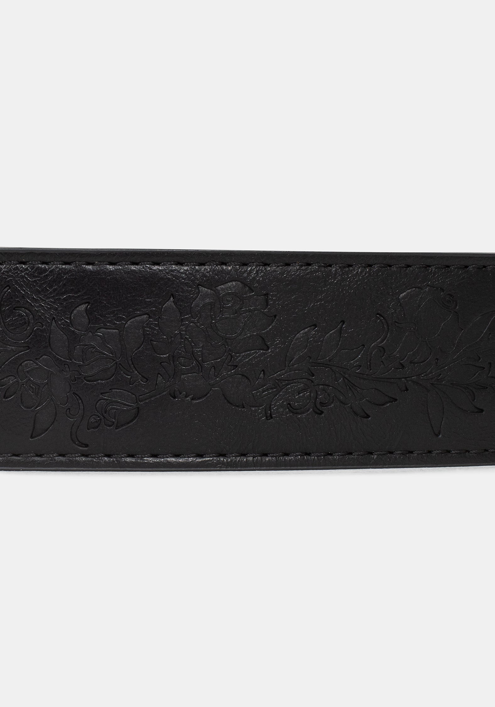 Rosamoth Debossed Buckle Belt