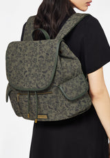 Morgana Printed Backpack