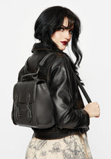 Esther Debossed Satchel Backpack