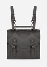 Esther Debossed Satchel Backpack