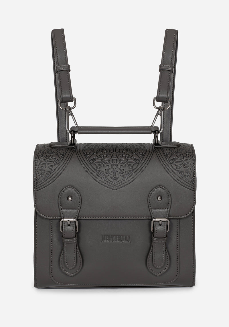 Esther Debossed Satchel Backpack