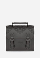 Esther Debossed Satchel Backpack