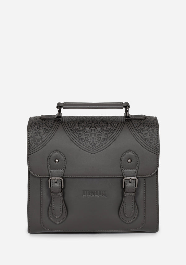 Esther Debossed Satchel Backpack