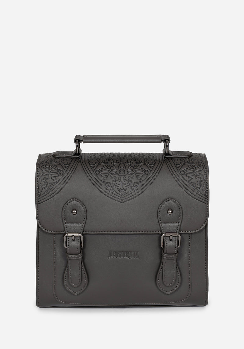 Esther Debossed Satchel Backpack