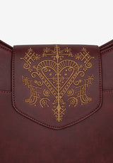 Neriene Embroidered Slouchy Shoulder Bag