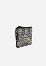 Oculomancy Floral Damask Print Card Holder