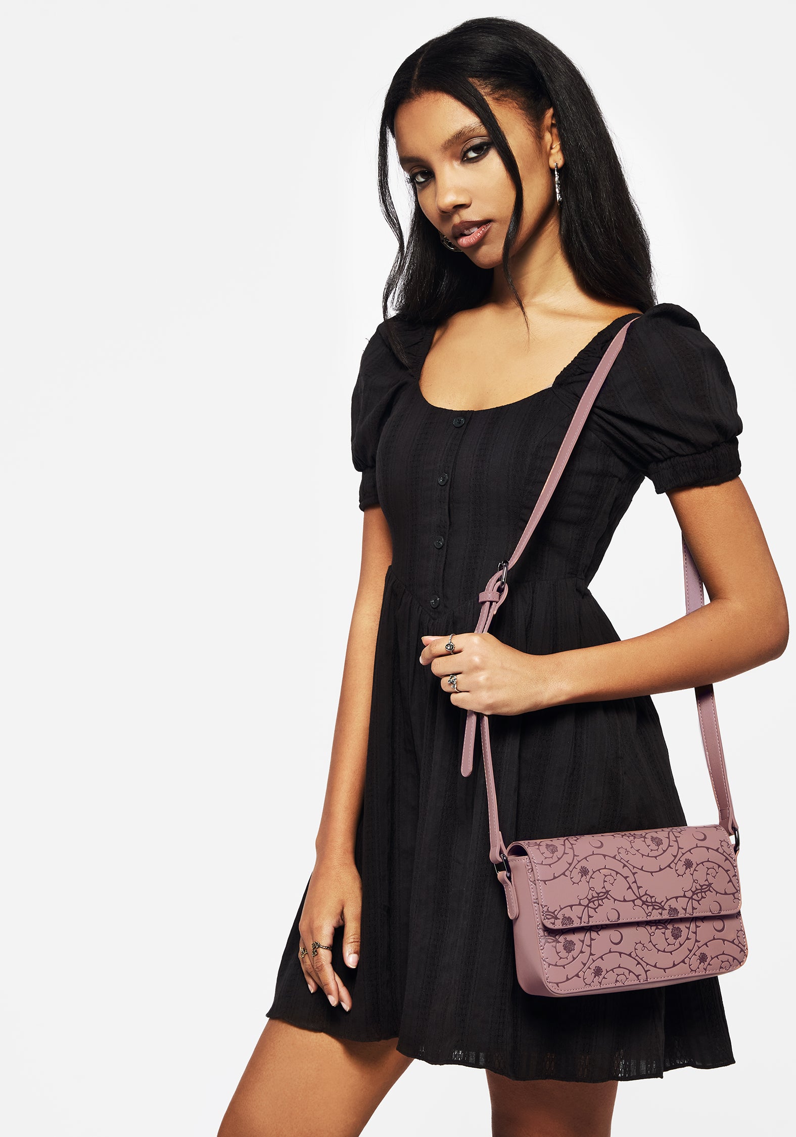 Marcia Broderie Mini Dress