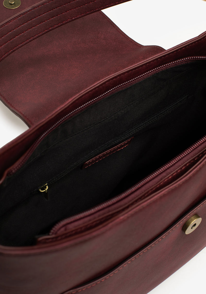 Neriene Embroidered Slouchy Shoulder Bag