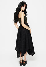 Blythe Handkerchief Hem Midaxi Skirt