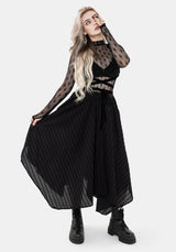 Blythe Handkerchief Hem Midaxi Skirt