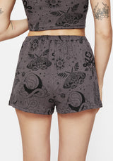 Bliss Cotton Printed Pyjama Shorts