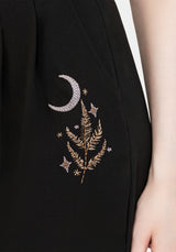 Lucia Firefly Embroidered Pleated Trousers