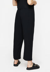 Aya Embroidered Linen Blend Balloon Pants