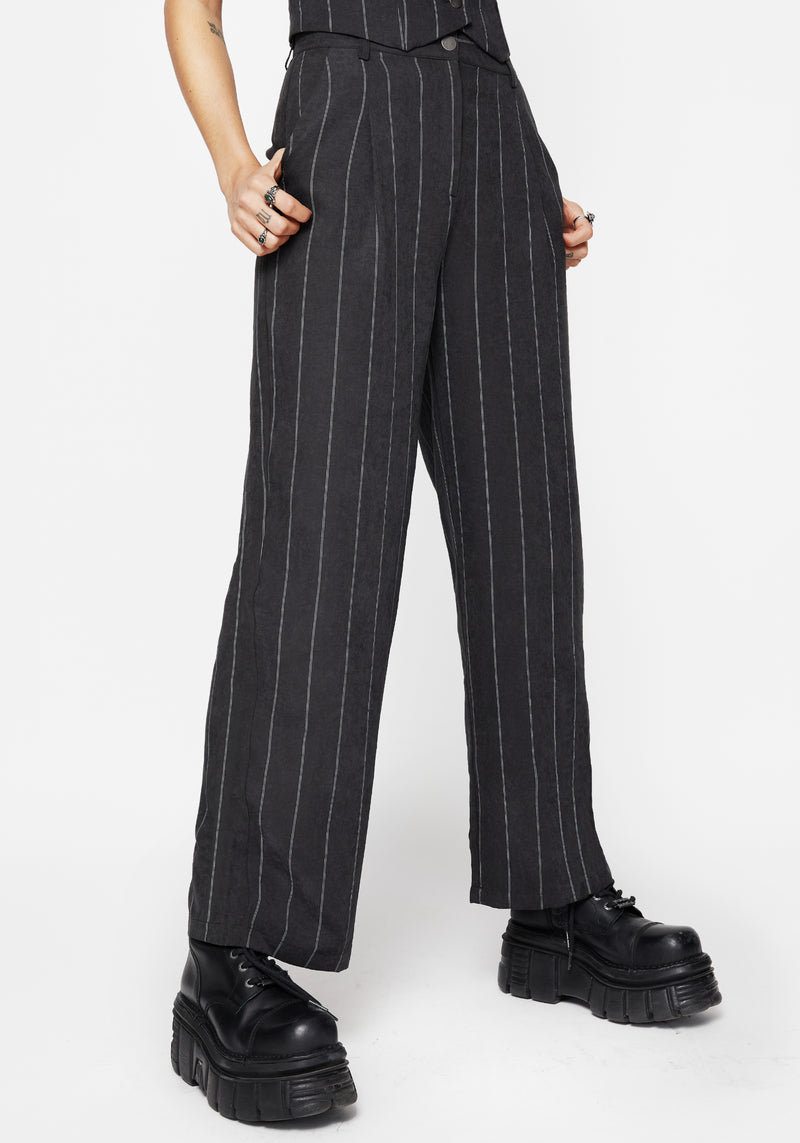 Bellum Stripe Tailored Straight Leg Trouser