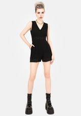 Alder Cotton Ivy Detail Playsuit